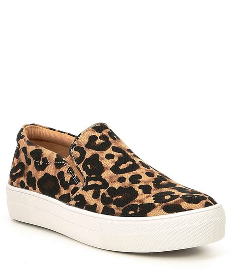 leopard shoes steve madden|steve madden leopard slip on.